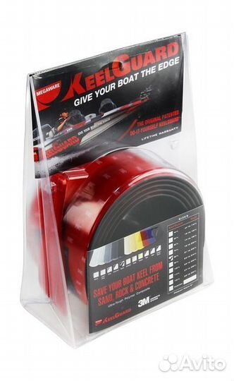 Защита киля KeelGuard, 3.66 м, чёрный цвет