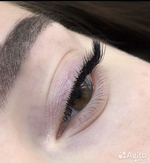 Наращивание ресниц модель