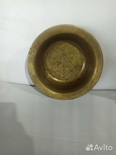 Латунный таз