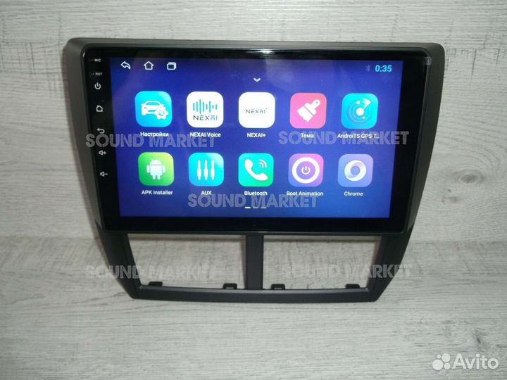 Магнитола Subaru Forester Android GPS WiFi