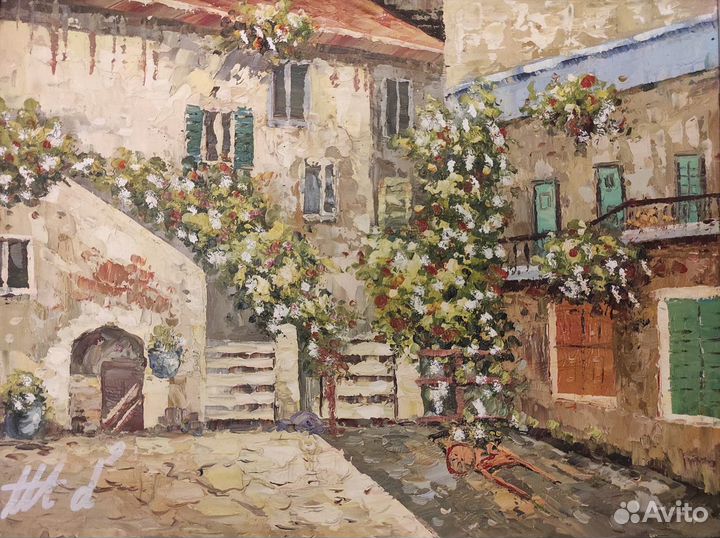 Картина маслом на холсте