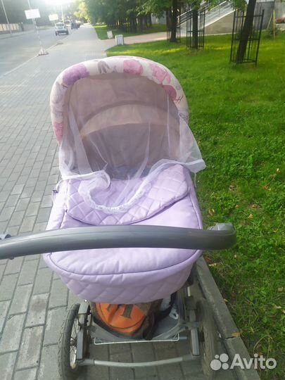 Коляска люлька для новорожденных Happy Baby