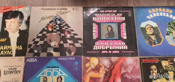 Виниловые пластинки СССР