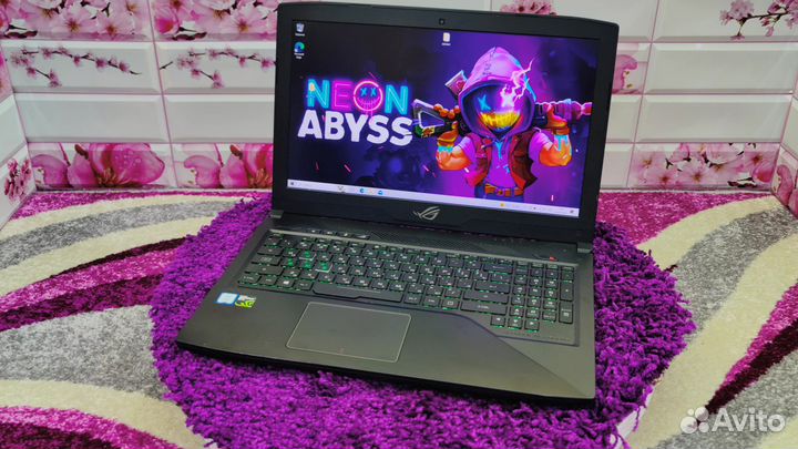 Игровой ноутбук asus/ IPS/ intel core i5/ GTX1050