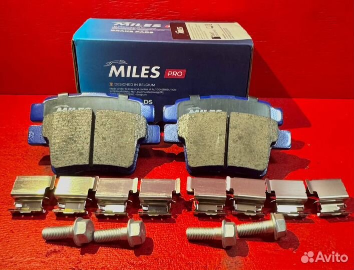 Колодки задние ceramic Miles Geely Emgrand X7 NL4