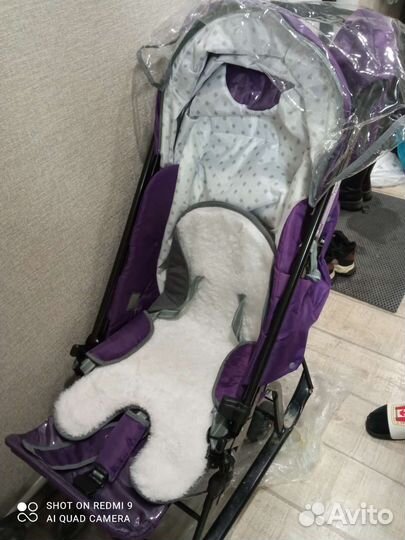 Санки коляска