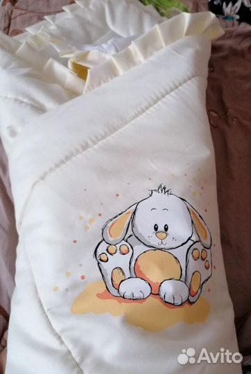 Конверт одеяло на выписку зима