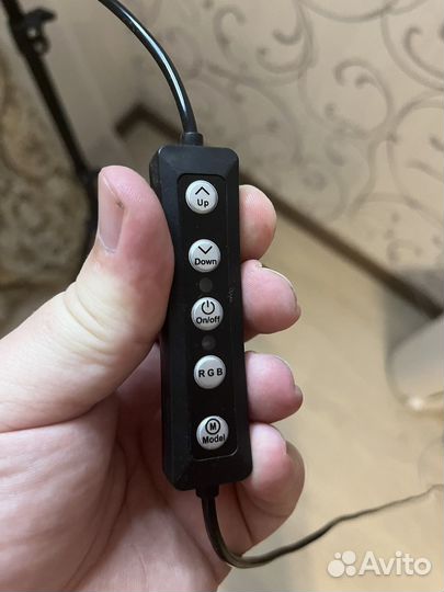 Кольцевая лампа со штативом 33 см