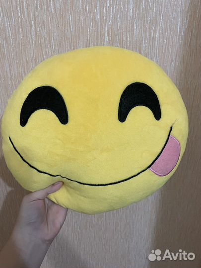 Подушка смайлик