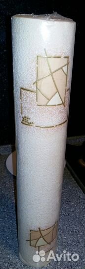 Обои виниловые моющиеся, 1 рулон, ширина 53см