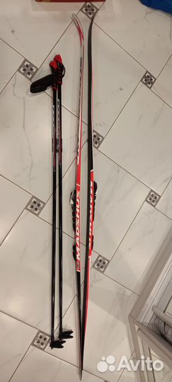 Беговые лыжи комплект с ботинками