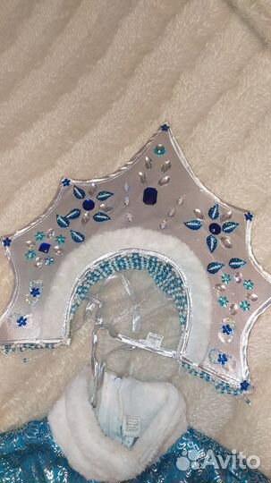 Костюм Снегурочки детский