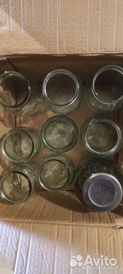 Банки стеклянные