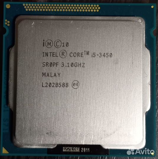 Intel core i5-3450