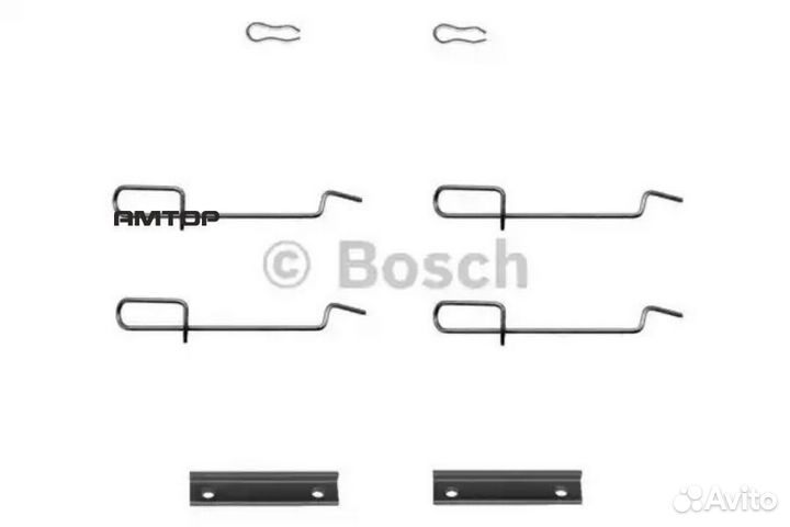 Bosch 1987474197 Комплект монтажный дисковых тормо
