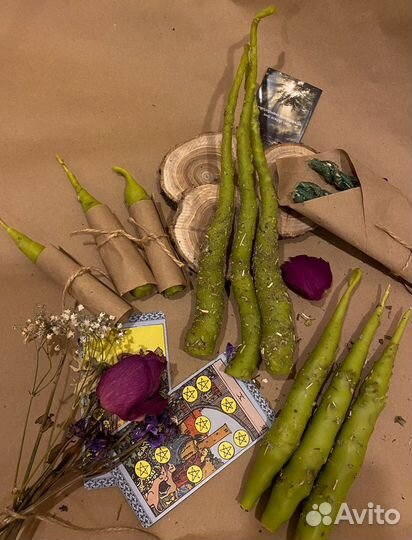 Свечи ручной работы на финансы