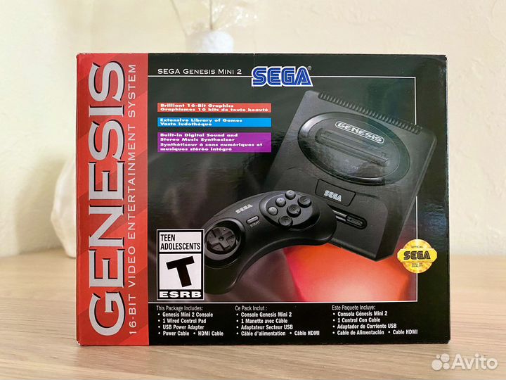 Sega Genesis Mini 2 USA Official 2022