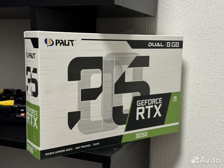 Видеокарта Palit RTX 3050(Новая)