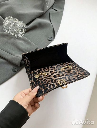 Сумка леопардовая