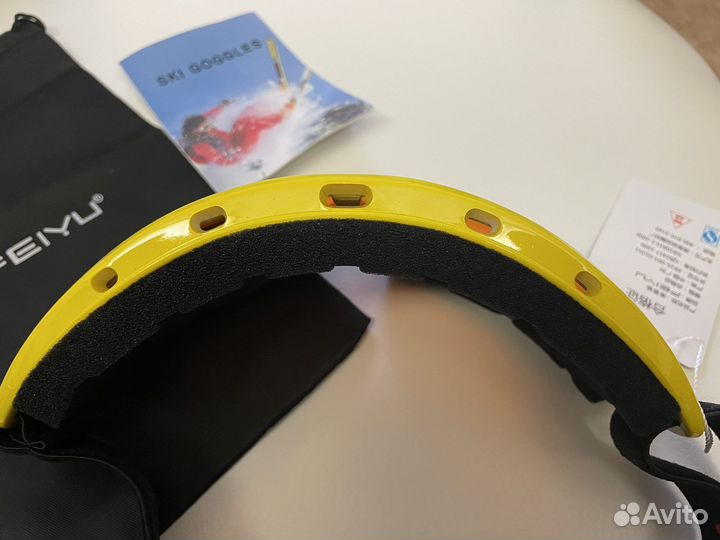 Новые очки горнолыжные подростковые детские