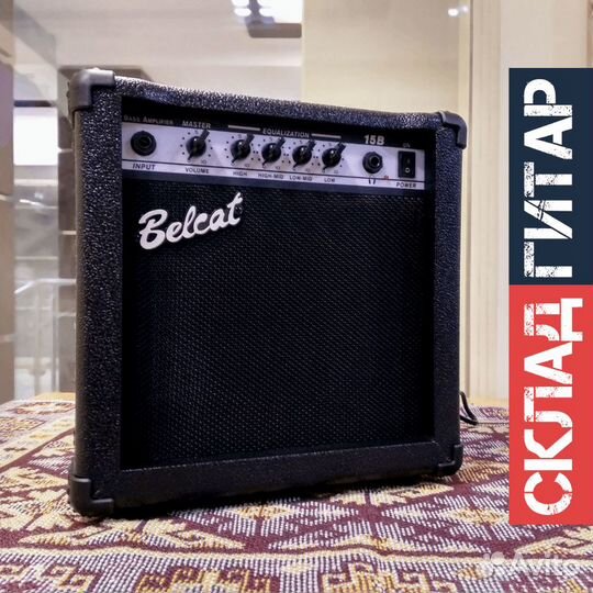 Комбоусилитель для бас-гитары Belcat 15Вт
