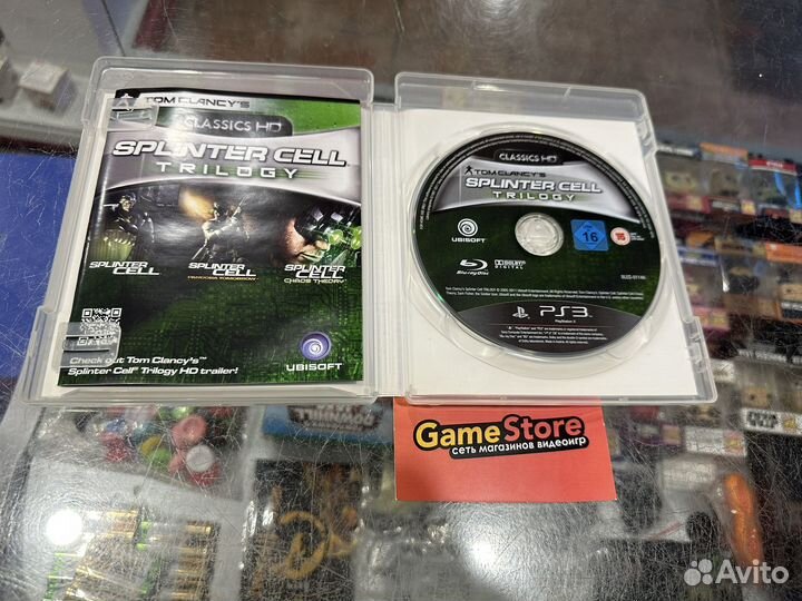 TC Splinter Cell Trilogy Classics HD PS3