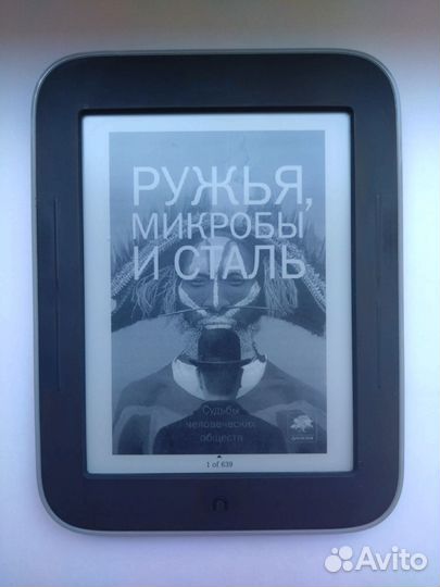 Электронная книга Nook Simple Touch(новая батарея)