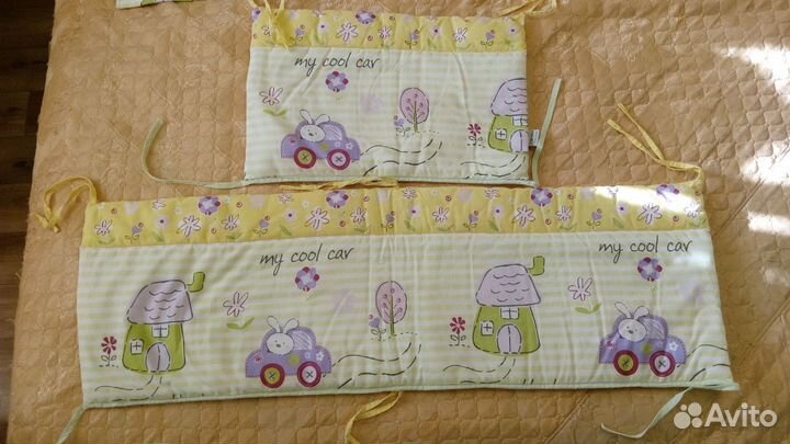 Бортики в кроватку