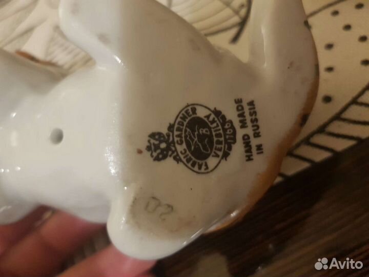 Тигренок, фарфор