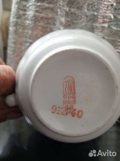 Большая чашка Рига агитационка