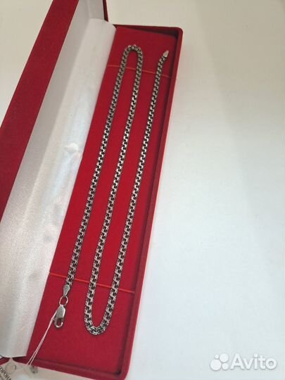 Серебряная цепь 925 пробы