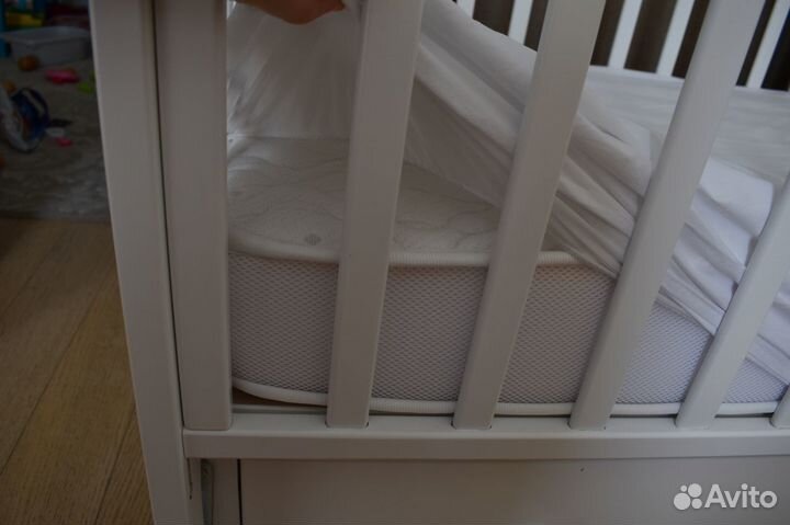 Детская кроватка Fiorellino Tina маятник продольн