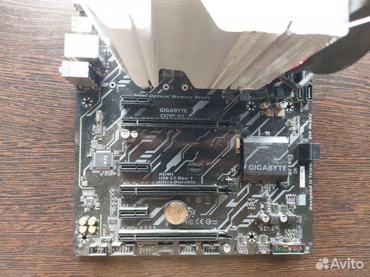 Intel core i5 9600k + gigabyte Z370 D3 + 16Gb озу