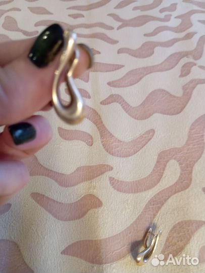 Серьги серебро