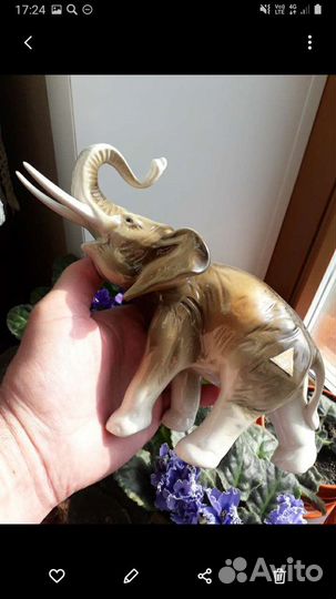 Слон.Фарфор.В идеальном состоянии