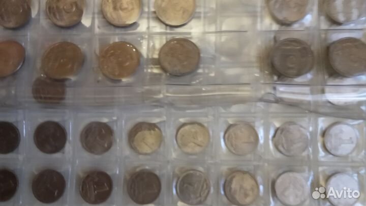 Полный комплект погодовки 1 и 5 коп. России