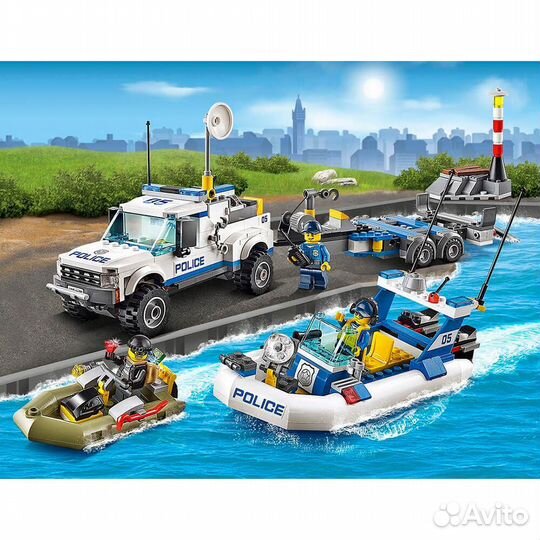 Lego city 60045 «Полицейский патруль»