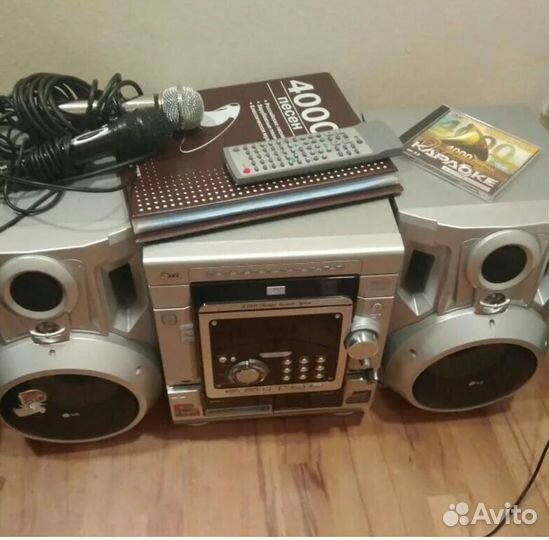 Музыкальный центр lg с караоке