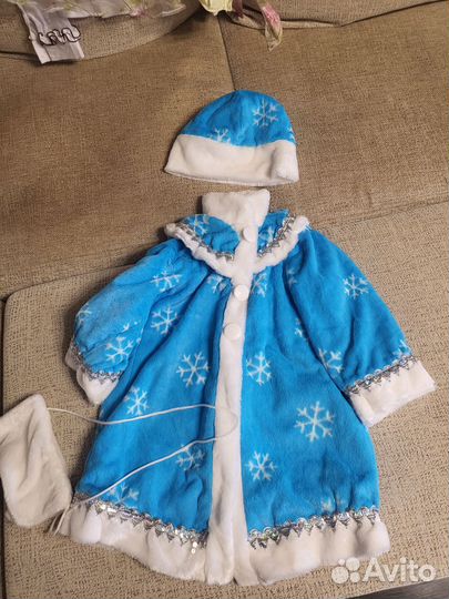 Костюм снегурочки детский