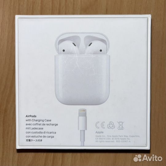 Кейс airpods 1/2