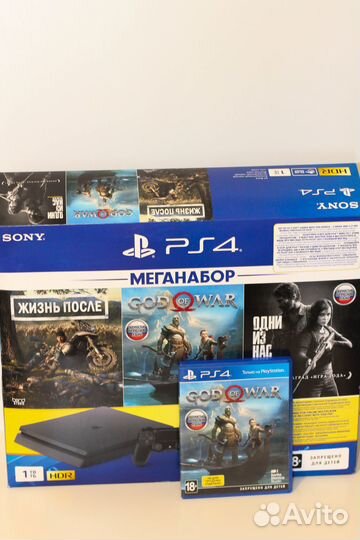 Игровая приставка Sony PS4 slim 1тб