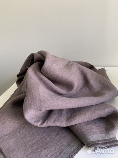 Отрез ткани лен