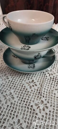 Чайные пары.Цена за однуДулёво СССР