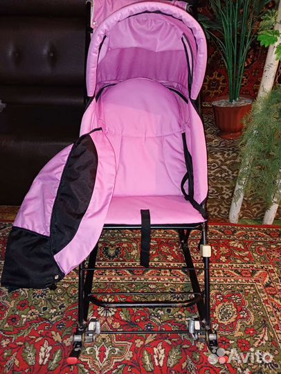 Детские санки коляска