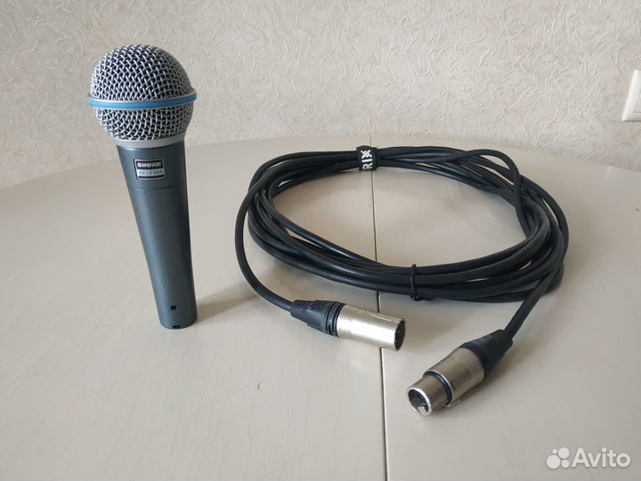 Оригинальный микрофон Shure Beta 58A (Mexico)