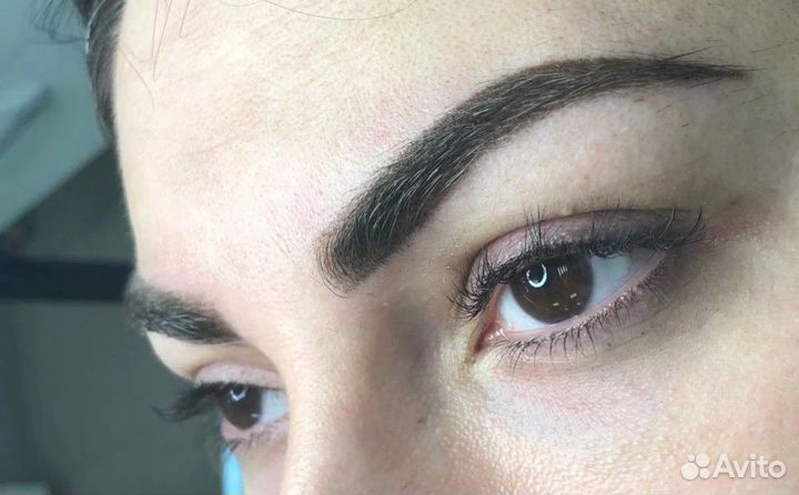 Перманентный макияж Пудровое Напыление Татуаж