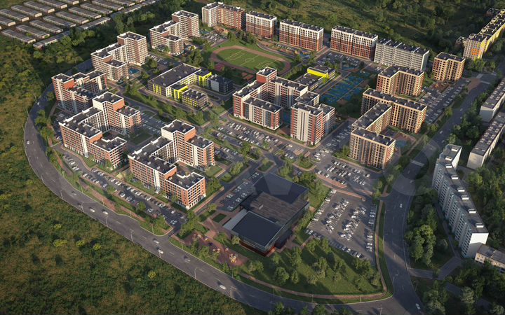 2-к. квартира, 37,1 м², 5/9 эт.