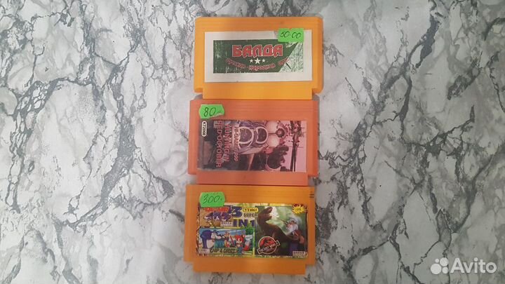 Ретро картриджи от Dendy