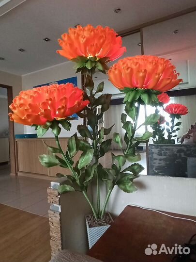 Светильники торшеры ростовые цветы