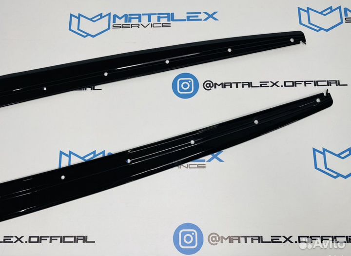 Лезвия BMW F30 на Пороги, M-performance